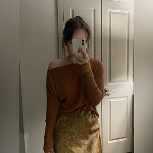 Off the shoulder size small top